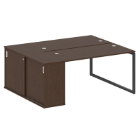Metal System Quattro Р. ст. с шкафом-купе на О-образном м/к 40БО.РС-СШК-1.3 Т Акация/Антрацит металл 1810*1475*750 Metal System Quattro Р. ст. с шкафом-купе на О-образном м/к 40БО.РС-СШК-1.3 Т Акация/Антрацит металл 1810*1475*750