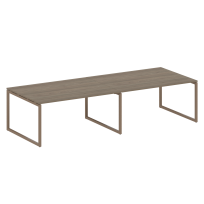 Metal System Quattro Перег. стол (2 столешницы) на О-образном м/к 40БО.ПРГ-2.4 Акация/Антрацит металл 3200*1235*750 Metal System Quattro Перег. стол (2 столешницы) на О-образном м/к 40БО.ПРГ-2.4 Акация/Антрацит металл 3200*1235*750