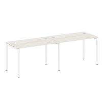 Metal System Quattro Р. ст. на 2 раб. места на П-образном м/к 40БП.СМ-2.2 Акация/Антрацит металл 2400*720*750 Metal System Quattro Р. ст. на 2 раб. места на П-образном м/к 40БП.СМ-2.2 Акация/Антрацит металл 2400*720*750