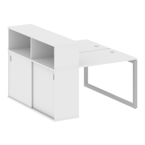Metal System Quattro Р. ст. с шкафом-купе на О-образном м/к 50БО.РС-СШК-2.1 Т Акация/Антрацит металл 1410*1475*1098 Metal System Quattro Р. ст. с шкафом-купе на О-образном м/к 50БО.РС-СШК-2.1 Т Акация/Антрацит металл 1410*1475*1098