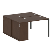Metal System Quattro Р. ст. с шкафом-купе на П-образном м/к 40БП.РС-СШК-1.1 Т Акация/Антрацит металл 1410*1475*750 Metal System Quattro Р. ст. с шкафом-купе на П-образном м/к 40БП.РС-СШК-1.1 Т Акация/Антрацит металл 1410*1475*750