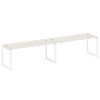 Metal System Quattro Р. ст. на 2 раб. места на О-образном м/к 50БО.СМ-2.5 Акация/Антрацит металл 3600*720*750 Metal System Quattro Р. ст. на 2 раб. места на О-образном м/к 50БО.СМ-2.5 Акация/Антрацит металл 3600*720*750