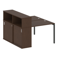 Metal System Quattro Р. ст. с шкафом-купе на П-образном м/к 40БП.РС-СШК-2.1 Т Акация/Антрацит металл 1410*1475*1098 Metal System Quattro Р. ст. с шкафом-купе на П-образном м/к 40БП.РС-СШК-2.1 Т Акация/Антрацит металл 1410*1475*1098