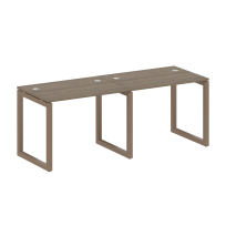 Metal System Quattro Р. ст. на 2 раб. места на О-образном м/к 50БО.СМ-2.1 Акация/Антрацит металл 2000*720*750 Metal System Quattro Р. ст. на 2 раб. места на О-образном м/к 50БО.СМ-2.1 Акация/Антрацит металл 2000*720*750