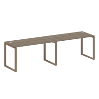 Metal System Р. ст. на 2 раб. места на О-образном м/к БО.СМ-2.3 Акация/Антрацит металл 2800*720*750 Metal System Р. ст. на 2 раб. места на О-образном м/к БО.СМ-2.3 Акация/Антрацит металл 2800*720*750