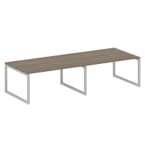 Metal System Quattro Перег. стол (2 столешницы) на О-образном м/к 50БО.ПРГ-2.4 Акация/Антрацит металл 3200*1235*750 Metal System Quattro Перег. стол (2 столешницы) на О-образном м/к 50БО.ПРГ-2.4 Акация/Антрацит металл 3200*1235*750