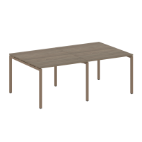 Metal System Quattro Перег. стол (2 столешницы) на П-образном м/к 40БП.ПРГ-2.1 Акация/Антрацит металл 2000*1235*750 Metal System Quattro Перег. стол (2 столешницы) на П-образном м/к 40БП.ПРГ-2.1 Акация/Антрацит металл 2000*1235*750