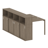 Metal System Quattro Р. ст. с шкафом-купе на П-образном м/к 40БП.РС-СШК-4.1 Т Акация/Антрацит металл 1410*2332*1098 Metal System Quattro Р. ст. с шкафом-купе на П-образном м/к 40БП.РС-СШК-4.1 Т Акация/Антрацит металл 1410*2332*1098