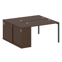 Metal System Quattro Р. ст. с шкафом-купе на П-образном м/к 40БП.РС-СШК-1.2 Т Акация/Антрацит металл 1610*1475*750 Metal System Quattro Р. ст. с шкафом-купе на П-образном м/к 40БП.РС-СШК-1.2 Т Акация/Антрацит металл 1610*1475*750