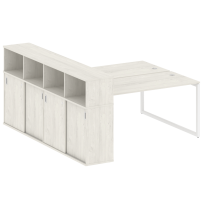 Metal System Quattro Р. ст. с шкафом-купе на О-образном м/к 40БО.РС-СШК-4.4 Т Акация/Антрацит металл 2010*2332*1098 Metal System Quattro Р. ст. с шкафом-купе на О-образном м/к 40БО.РС-СШК-4.4 Т Акация/Антрацит металл 2010*2332*1098