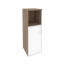 дуб аризона/стекло white