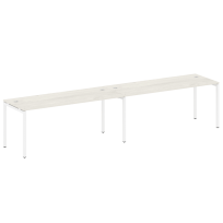 Metal System Quattro Р. ст. на 2 раб. места на П-образном м/к 40БП.СМ-2.5 Акация/Антрацит металл 3600*720*750 Metal System Quattro Р. ст. на 2 раб. места на П-образном м/к 40БП.СМ-2.5 Акация/Антрацит металл 3600*720*750