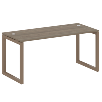 Metal System Quattro Стол офисный на О-образном м/к 50БО.СП-4 Вяз/Мокко металл 1600×720×750 Metal System Quattro Стол офисный на О-образном м/к 50БО.СП-4 Вяз/Мокко металл 1600×720×750
