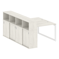 Metal System Quattro Р. ст. с шкафом-купе на О-образном м/к 50БО.РС-СШК-4.2 Т Акация/Антрацит металл 1610*2332*1098 Metal System Quattro Р. ст. с шкафом-купе на О-образном м/к 50БО.РС-СШК-4.2 Т Акация/Антрацит металл 1610*2332*1098