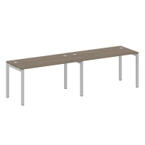 Metal System Quattro Р. ст. на 2 раб. места на П-образном м/к 50БП.СМ-2.3 Акация/Антрацит металл 2800*720*750 Metal System Quattro Р. ст. на 2 раб. места на П-образном м/к 50БП.СМ-2.3 Акация/Антрацит металл 2800*720*750