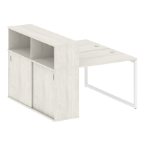 Metal System Quattro Р. ст. с шкафом-купе на О-образном м/к 40БО.РС-СШК-2.1 Т Акация/Антрацит металл 1410*1475*1098 Metal System Quattro Р. ст. с шкафом-купе на О-образном м/к 40БО.РС-СШК-2.1 Т Акация/Антрацит металл 1410*1475*1098