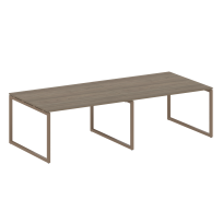 Metal System Quattro Перег. стол (2 столешницы) на О-образном м/к 40БО.ПРГ-2.3 Акация/Антрацит металл 2800*1235*750 Metal System Quattro Перег. стол (2 столешницы) на О-образном м/к 40БО.ПРГ-2.3 Акация/Антрацит металл 2800*1235*750