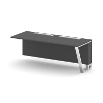 Сектор переговорного стола завершающий правый Steel Meet MD-PR.B.SPZO-20(R) / Тиквуд Светлый – Нержавеющая Сталь – Хром / 2000×800×750 Сектор переговорного стола завершающий правый Steel Meet MD-PR.B.SPZO-20(R) / Тиквуд Светлый – Нержавеющая Сталь – Хром / 2000×800×750