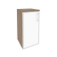 дуб аризона/стекло white