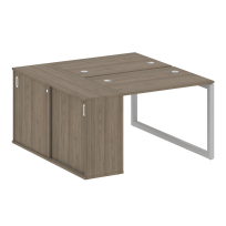 Metal System Quattro Р. ст. с шкафом-купе на О-образном м/к 50БО.РС-СШК-1.1 Т Акация/Антрацит металл 1410*1475*750 Metal System Quattro Р. ст. с шкафом-купе на О-образном м/к 50БО.РС-СШК-1.1 Т Акация/Антрацит металл 1410*1475*750