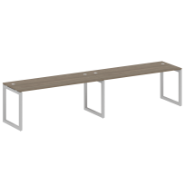 Metal System Quattro Р. ст. на 2 раб. места на О-образном м/к 50БО.СМ-2.5 Акация/Антрацит металл 3600*720*750 Metal System Quattro Р. ст. на 2 раб. места на О-образном м/к 50БО.СМ-2.5 Акация/Антрацит металл 3600*720*750
