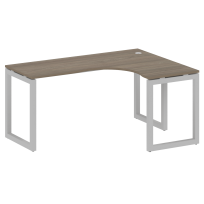 Metal System Quattro Стол криволинейный правый на О-образном м/к 50БО.СА-4 (R) Акация/Антрацит металл 1600*1200*750 Metal System Quattro Стол криволинейный правый на О-образном м/к 50БО.СА-4 (R) Акация/Антрацит металл 1600*1200*750