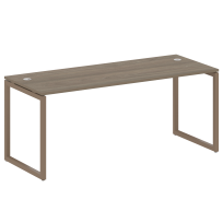 Metal System Quattro Стол офисный на О-образном м/к 40БО.СП-5 Вяз/Мокко металл 1800×720×750 Metal System Quattro Стол офисный на О-образном м/к 40БО.СП-5 Вяз/Мокко металл 1800×720×750