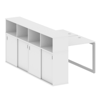 Metal System Quattro Р. ст. с шкафом-купе на О-образном м/к 50БО.РС-СШК-4.1 Т Акация/Антрацит металл 1410*2332*1098 Metal System Quattro Р. ст. с шкафом-купе на О-образном м/к 50БО.РС-СШК-4.1 Т Акация/Антрацит металл 1410*2332*1098