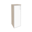 дуб аттик/стекло white