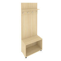 Light Вешалка с багажницей С-ВБ-80 Клён 800x400x2050 Light Вешалка с багажницей С-ВБ-80 Клён 800x400x2050