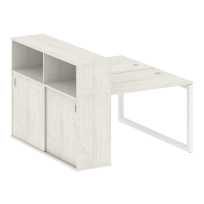 Metal System Quattro Р. ст. с шкафом-купе на О-образном м/к 50БО.РС-СШК-2.1 Т Акация/Антрацит металл 1410*1475*1098 Metal System Quattro Р. ст. с шкафом-купе на О-образном м/к 50БО.РС-СШК-2.1 Т Акация/Антрацит металл 1410*1475*1098