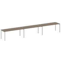 Metal System Quattro Р. ст. на 3 раб. места на П-образном м/к 40БП.СМ-3.5 Акация/Антрацит металл 5400*720*750 Metal System Quattro Р. ст. на 3 раб. места на П-образном м/к 40БП.СМ-3.5 Акация/Антрацит металл 5400*720*750