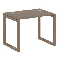 Metal System Quattro Стол офисный на О-образном м/к 50БО.СП-1 Вяз/Мокко металл 1000×720×750 Metal System Quattro Стол офисный на О-образном м/к 50БО.СП-1 Вяз/Мокко металл 1000×720×750
