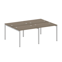 Metal System Quattro Р. ст. на 4 раб. места на П-образном м/к 40БП.СМ-4.1 Акация/Антрацит металл 2000*1475*750 Metal System Quattro Р. ст. на 4 раб. места на П-образном м/к 40БП.СМ-4.1 Акация/Антрацит металл 2000*1475*750