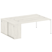 Metal System Quattro Р. ст. с шкафом-купе на П-образном м/к 40БП.РС-СШК-1.5 Т Акация/Антрацит металл 2210*1475*750 Metal System Quattro Р. ст. с шкафом-купе на П-образном м/к 40БП.РС-СШК-1.5 Т Акация/Антрацит металл 2210*1475*750
