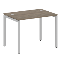 Metal System Quattro Стол офисный на П-образном м/к 40БП.СП-1 Вяз/Мокко металл 1000×720×750 Metal System Quattro Стол офисный на П-образном м/к 40БП.СП-1 Вяз/Мокко металл 1000×720×750