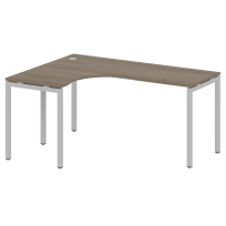 Metal System Quattro Стол криволинейный левый на П-образном м/к 40БП.СА-4 (L) Акация/Антрацит металл 1600*1200*750 Metal System Quattro Стол криволинейный левый на П-образном м/к 40БП.СА-4 (L) Акация/Антрацит металл 1600*1200*750