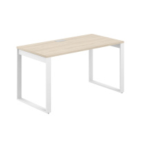 Стол офисный с лючком Allegro / 1200×600×750 / Профиль О-образный: 70×20 / Металлокаркас: Белый / Столешница: Белый / AG.101.WH.L.72.WH Стол офисный с лючком Allegro / 1200×600×750 / Профиль О-образный: 70×20 / Металлокаркас: Белый / Столешница: Белый / AG.101.WH.L.72.WH