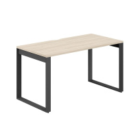Стол офисный с вырезом Allegro / 1400×800×750 / Профиль О-образный: 70×20 / Металлокаркас: Белый / Столешница: Белый / AG.108.WH.V.72.WH Стол офисный с вырезом Allegro / 1400×800×750 / Профиль О-образный: 70×20 / Металлокаркас: Белый / Столешница: Белый / AG.108.WH.V.72.WH