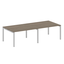 Metal System Quattro Перег. стол (2 столешницы) на П-образном м/к 50БП.ПРГ-2.3 Акация/Антрацит металл 2800*1235*750 Metal System Quattro Перег. стол (2 столешницы) на П-образном м/к 50БП.ПРГ-2.3 Акация/Антрацит металл 2800*1235*750