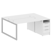 Metal System Quattro Р. ст. с тумбой на О-образном м/к 50БО.РС-СТП-2.3 Акация/Антрацит металл 1812*1475*750 Metal System Quattro Р. ст. с тумбой на О-образном м/к 50БО.РС-СТП-2.3 Акация/Антрацит металл 1812*1475*750