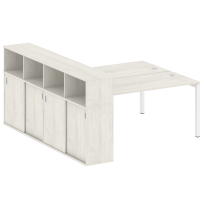 Metal System Quattro Р. ст. с шкафом-купе на П-образном м/к 50БП.РС-СШК-4.4 Т Акация/Антрацит металл 2010*2332*1098 Metal System Quattro Р. ст. с шкафом-купе на П-образном м/к 50БП.РС-СШК-4.4 Т Акация/Антрацит металл 2010*2332*1098