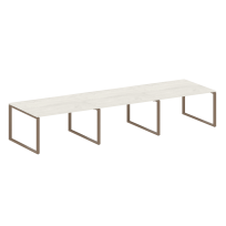 Metal System Перег. стол (3 столешницы) на О-оразном м/к БО.ПРГ-3.3 Акация/Антрацит металл 4200*1235*750 Metal System Перег. стол (3 столешницы) на О-оразном м/к БО.ПРГ-3.3 Акация/Антрацит металл 4200*1235*750
