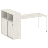 Metal System Quattro Стол офисный с шкафом-купе на П-образном м/к 40БП.РС-СШК-3.4 Т Вяз/Мокко металл 2010×1120×1098 Metal System Quattro Стол офисный с шкафом-купе на П-образном м/к 40БП.РС-СШК-3.4 Т Вяз/Мокко металл 2010×1120×1098