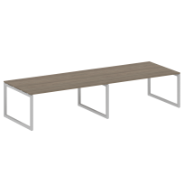 Metal System Quattro Перег. стол (2 столешницы) на О-образном м/к 50БО.ПРГ-2.5 Акация/Антрацит металл 3600*1235*750 Metal System Quattro Перег. стол (2 столешницы) на О-образном м/к 50БО.ПРГ-2.5 Акация/Антрацит металл 3600*1235*750
