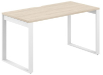 Стол офисный с вырезом Allegro / 1400×600×750 / Профиль О-образный: 70×20 / Металлокаркас: Белый / Столешница: Белый / AG.102.WH.V.72.WH Стол офисный с вырезом Allegro / 1400×600×750 / Профиль О-образный: 70×20 / Металлокаркас: Белый / Столешница: Белый / AG.102.WH.V.72.WH