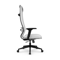 Кресло для руководителя Метта L 1m 50M/4D_17832_Кожа перфорированная NewLeather - Черный_Кожа перфорированная NewLeather - Черный