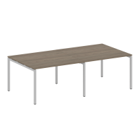 Metal System Quattro Перег. стол (2 столешницы) на П-образном м/к 40БП.ПРГ-2.2 Акация/Антрацит металл 2400*1235*750 Metal System Quattro Перег. стол (2 столешницы) на П-образном м/к 40БП.ПРГ-2.2 Акация/Антрацит металл 2400*1235*750