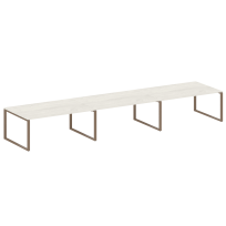 Metal System Перег. стол (3 столешницы) на О-оразном м/к БО.ПРГ-3.5 Акация/Антрацит металл 5400*1235*750 Metal System Перег. стол (3 столешницы) на О-оразном м/к БО.ПРГ-3.5 Акация/Антрацит металл 5400*1235*750