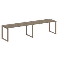 Metal System Р. ст. на 2 раб. места на О-образном м/к БО.СМ-2.4 Акация/Антрацит металл 3200*720*750 Metal System Р. ст. на 2 раб. места на О-образном м/к БО.СМ-2.4 Акация/Антрацит металл 3200*720*750